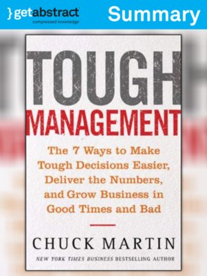 cover image of Tough Management (Summary)